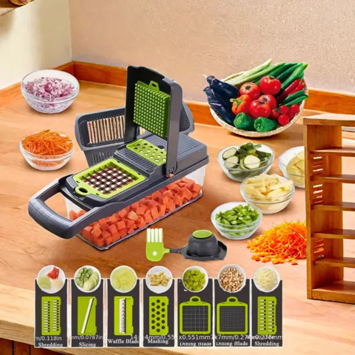 Mandoline Pro™ Cuisine Coupe Legumes 16 en 1