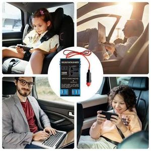 Transformez votre voiture en centrale électrique ⚡ – Onduleur 1500W avec 4 ports USB et prise 220V !