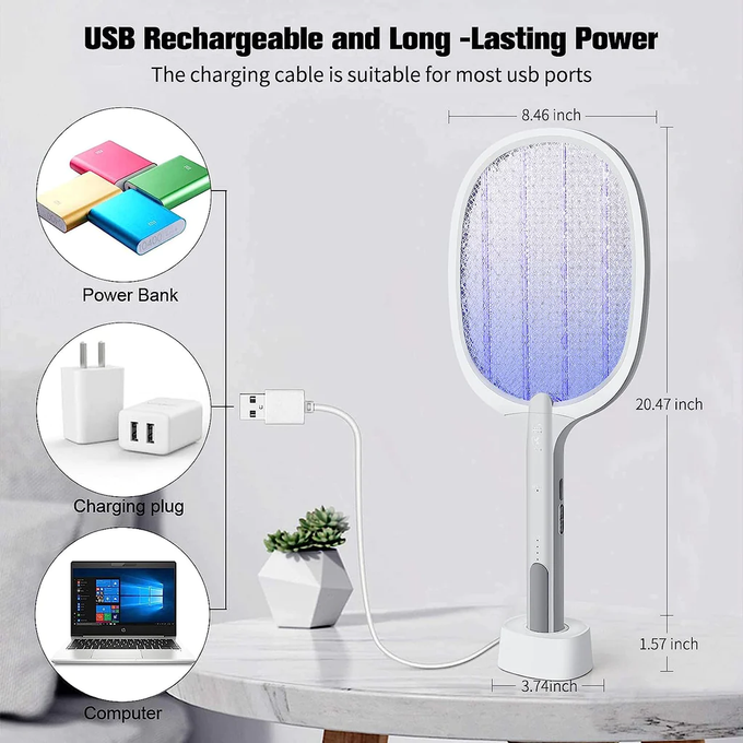 صاعق كهربائي ⚡ ودّع الذباب و البعوض نهائيًا BugX™