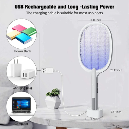 صاعق كهربائي ⚡ ودّع الذباب و البعوض نهائيًا BugX™