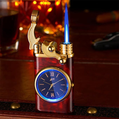 ولاعة فاخرة 2 في 1: تجمع بين الأناقة والوظيفة.