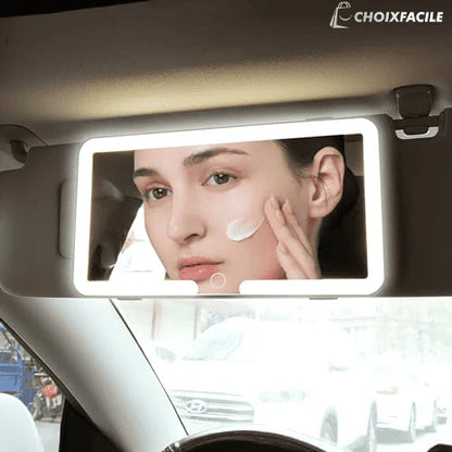 Miroir LED voiture ✨ Vision claire, conduite sûre !