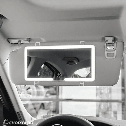 Miroir LED voiture ✨ Vision claire, conduite sûre !