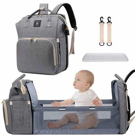 Sac bebe avec lit portable - حقيبة وسرير لرضيع